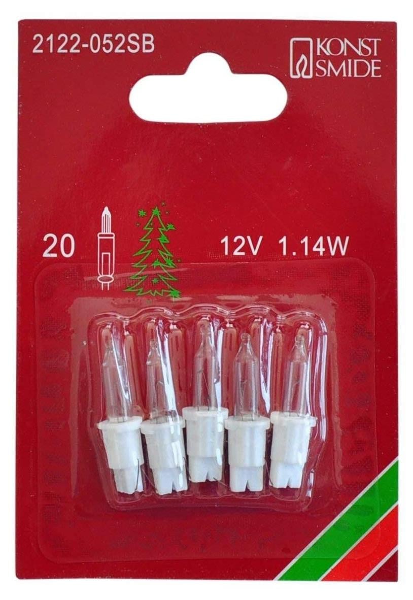 Dripio Reservelampen voor mini-lichtslangen, 12V, 1,14W, 5 stuks