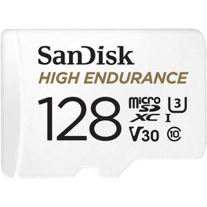 SanDisk Micro-SD-Karte High Endurance, 128GB, bis 100 MB/s, UHS-I U3, SDXC