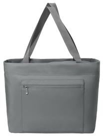 Port Authority BG435 Matte Carryall Tote Bag in Storm Grey size OSFA   Polyester