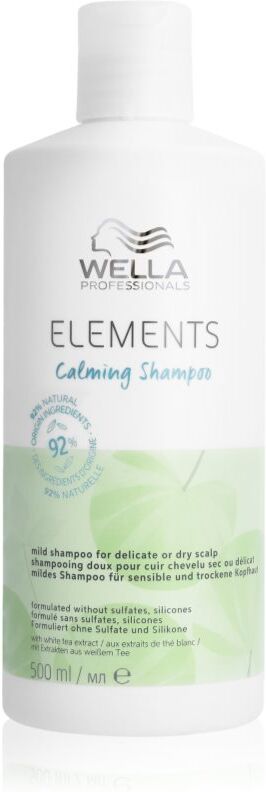 Wella Professionals Elements Calming shampoing apaisant pour cuir chevelu sensible 500 ml