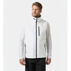 Helly Hansen für Herren. 34446 Crew 2.0 Segelweste weiß (M), Lässig, Polyester