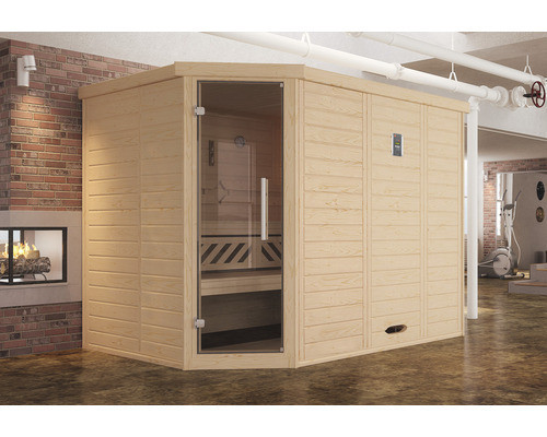 Weka Design-sauna 528 GT Groep 2 BioS modelnummer 528.2520.30120