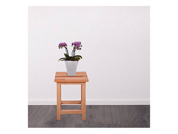 Garden Pleasure Stuhl, Universalhocker MARCO 1 Buche Schemel Beistelltisch Fusshocker