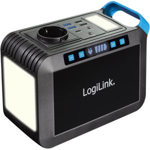 LogiLink Powerstation PPS0301, 236,8Wh Akkukapazität, 7 Anschlüsse, Ausgangsleistung 300W
