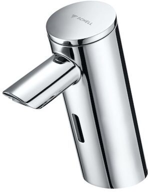 Schell PURIS E2 Infrarot-Waschtisch-Armatur 002820699 verchromt, HD-K, Batteriebetrieb 6 V