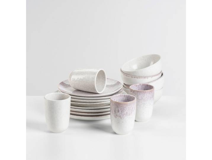 Gipfelstück Kombiservice Alpenwiese, Creme, Beere, Keramik, 16-teilig, 350 ml, Made in Europe, Essen & Trinken, Geschirr, Geschirr-Sets, Kombiservice