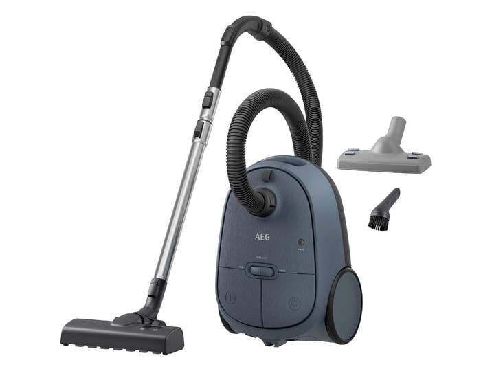 AEG Bodenstaubsauger CLEAN 6000 (AB61C2ÖKO/AB61C1WP/AB61C2DBS), hohe Saugleistung , blau (denim blau (ab61c2dbs )), B:44cm H:24cm T:31cm, Bodenstaubsauger, inkl. Zusatzdüsen, Bodenstaubsauger