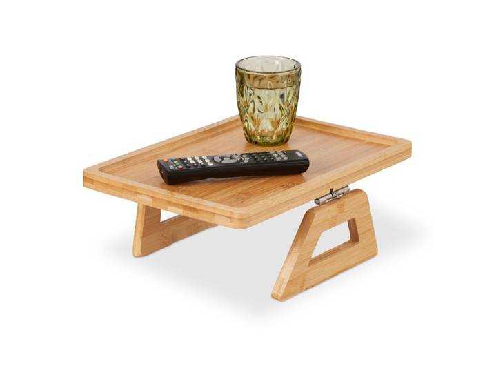 Relaxdays Plateau de service pour accoudoir