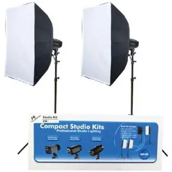 Falcon Eyes Studioblitz Set SSK-2250D (Set, 250 Ws), Studioblitz, Schwarz