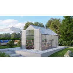 Vitavia Gewächshaus "Meridian 2 9900",aluminium,9,9 m2