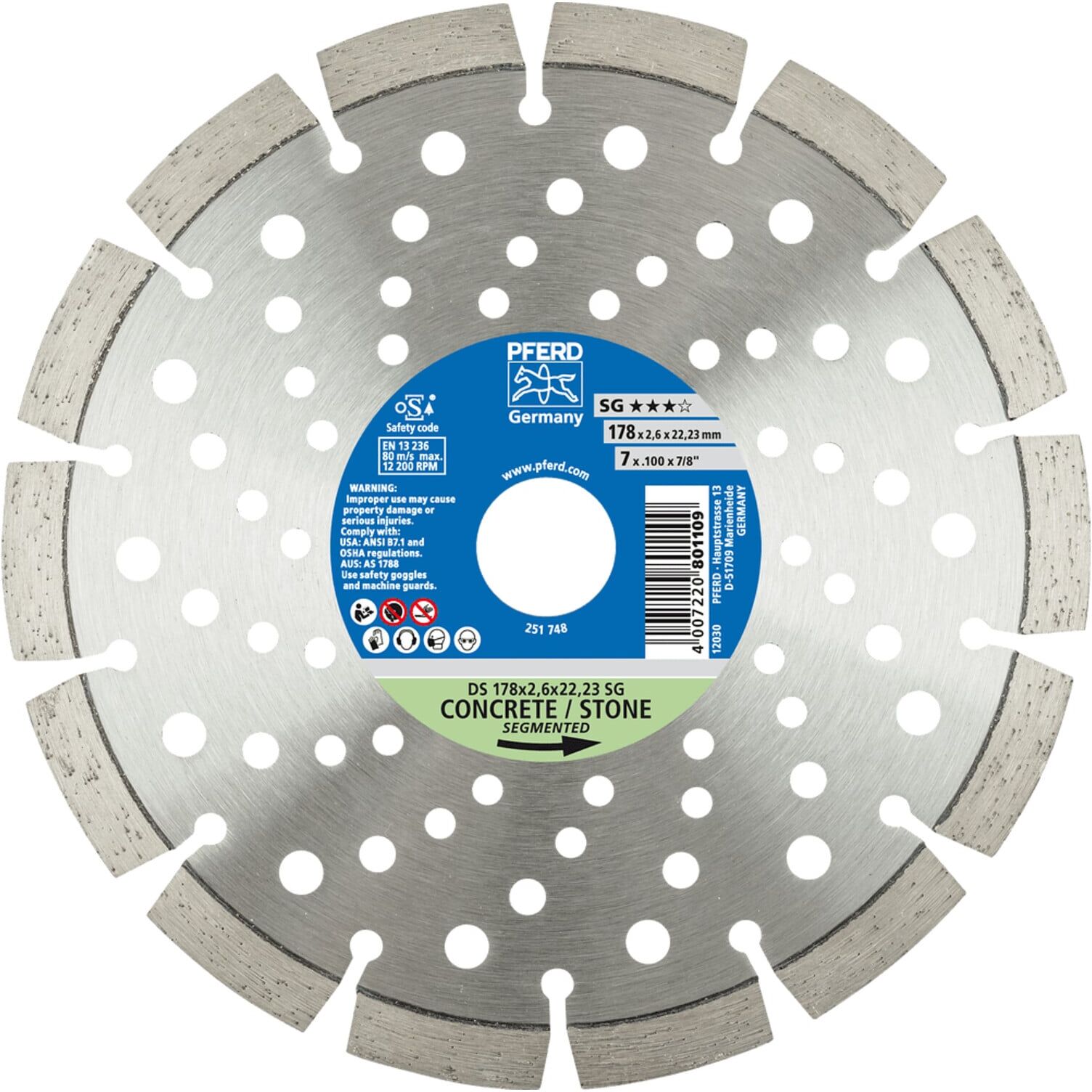 PFERD Trennscheibe Diamond DS 150x2,2x22,23 SG (68000059)