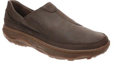 Merrell Silvo Moc - Mens 7.5 Brown Slip On Medium