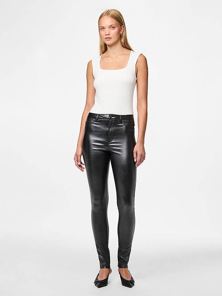 Pieces Hose in Schwarz - XS