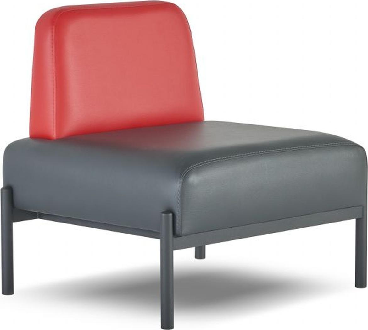 Wartebank Empfangssofa Lounge Sofa Sitzbank Patienten Empfangsbereich Praxis 4tg