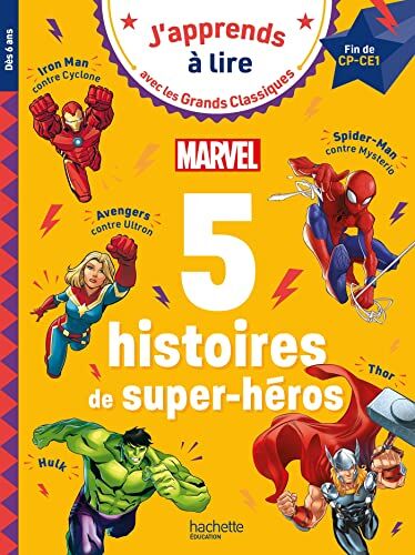 Isabelle Albertin - 5 histoires de super-héros : fin de CP, CE1 - Preis vom 30.09.2026 22:30:23 h