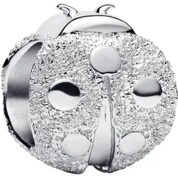 Pandora 794527C00 Silber Charm Marienkäfer Mini matt