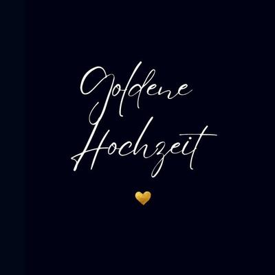Gästebuch 'Goldene Hochzeit'- Premium Gästebuch Blanko, Gebundene Ausgabe von Sara Klein, Bookmundo, 978-94-037-0660-3