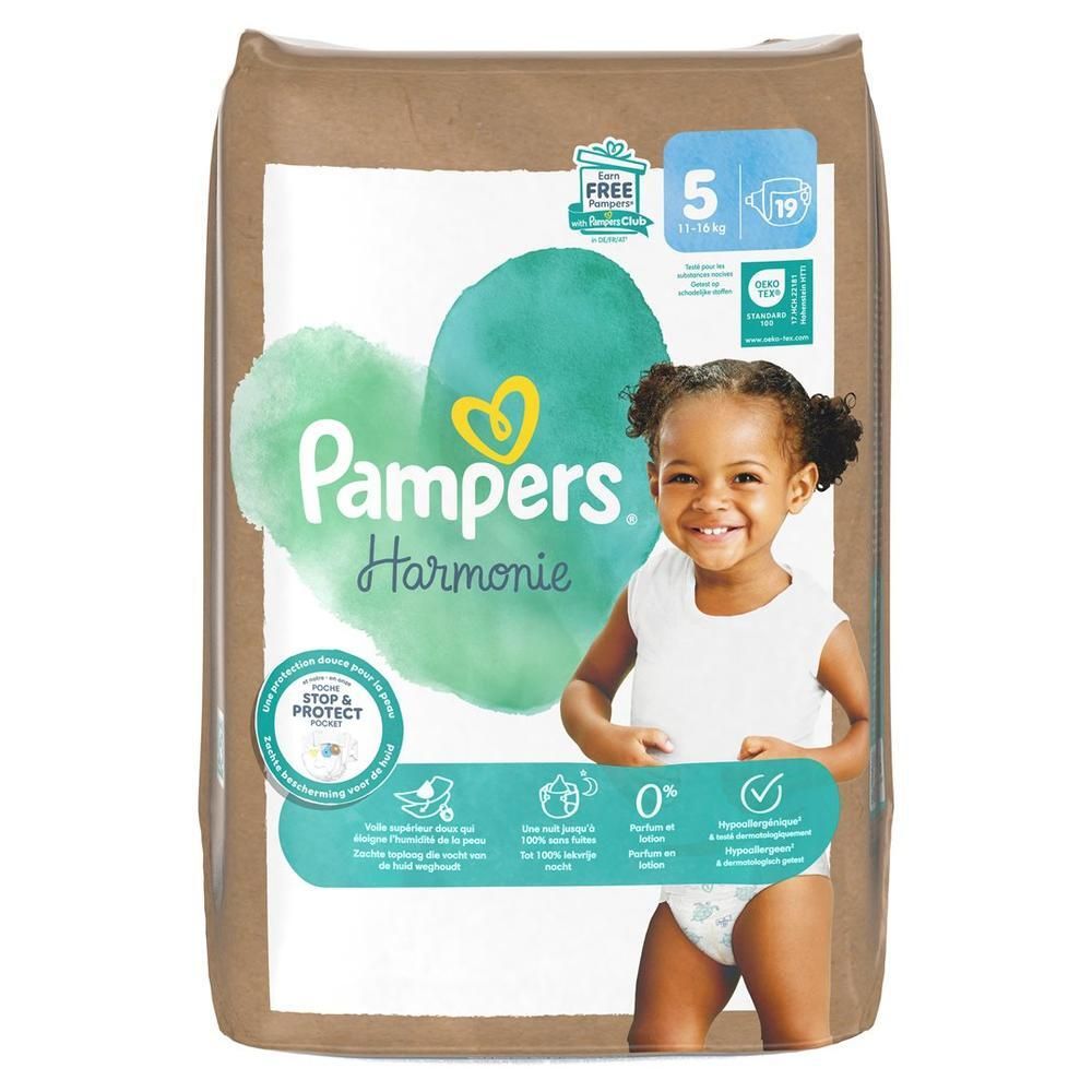 Pampers Harmonie Gr5 11-16kg Single Pack 19 Stk St Windeln