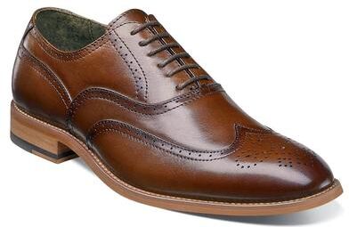 Stacy Adams DUNBAR - Mens 9 Brown Oxford Shoes Medium