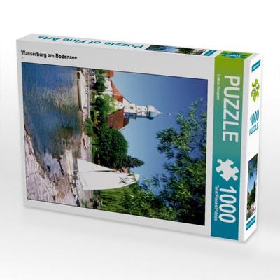 CALVENDO Puzzle Wasserburg am Bodensee | 1000 Teile Lege-Größe 64x48cm Foto-Puzzle für glückliche Stunden