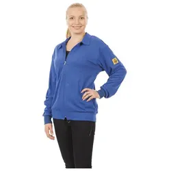 ESD-Sweatjacke, Größe M, blau - blau - M