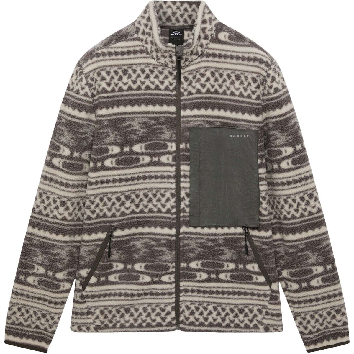 Oakley Snowdrift Mountain Fire Sherpa mntn pat mist/granite gr (DBE) XS FOA408672-DBE-XS