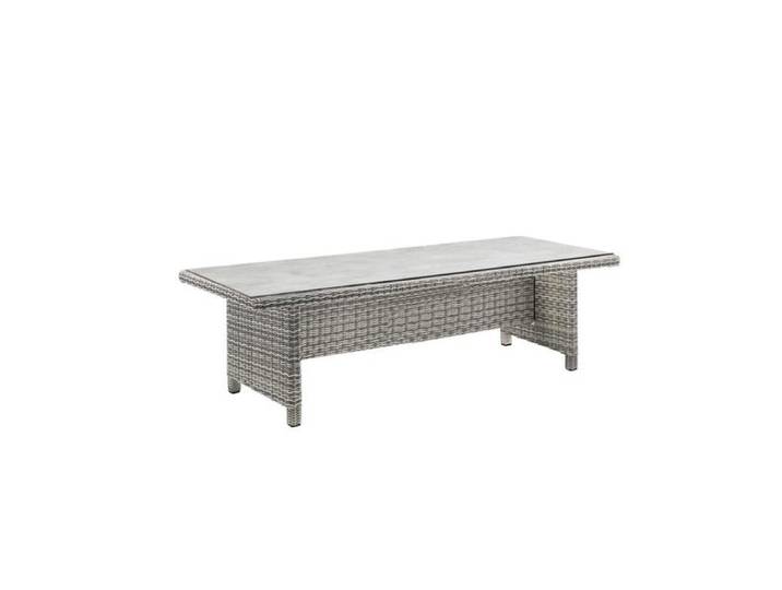 Kettler Palma Modular Gartentisch 220x95cm Geflecht/HPL