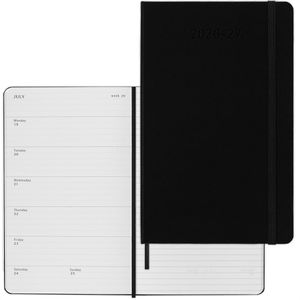 Moleskine Buchkalender 927979, Large, englisch, Jahr 2026/27, A5, 18 Monats-Notizkalender, 1 Woche = 2 Seiten