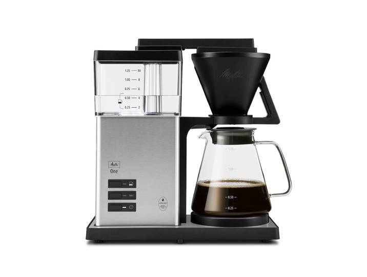 Melitta One Stainless Steel 1031-01 Koffiefilter apparaat Zwart