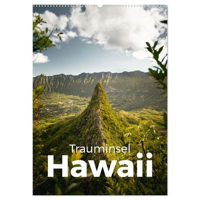 Trauminsel Hawaii (Wandkalender 2027 DIN A2 hoch), CALVENDO Monatskalender