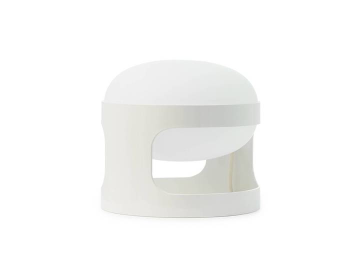 LED-tafellamp K28, wit / opaal, Woon-/ Eetkamer, Kunststof, Design, LED tafellamp