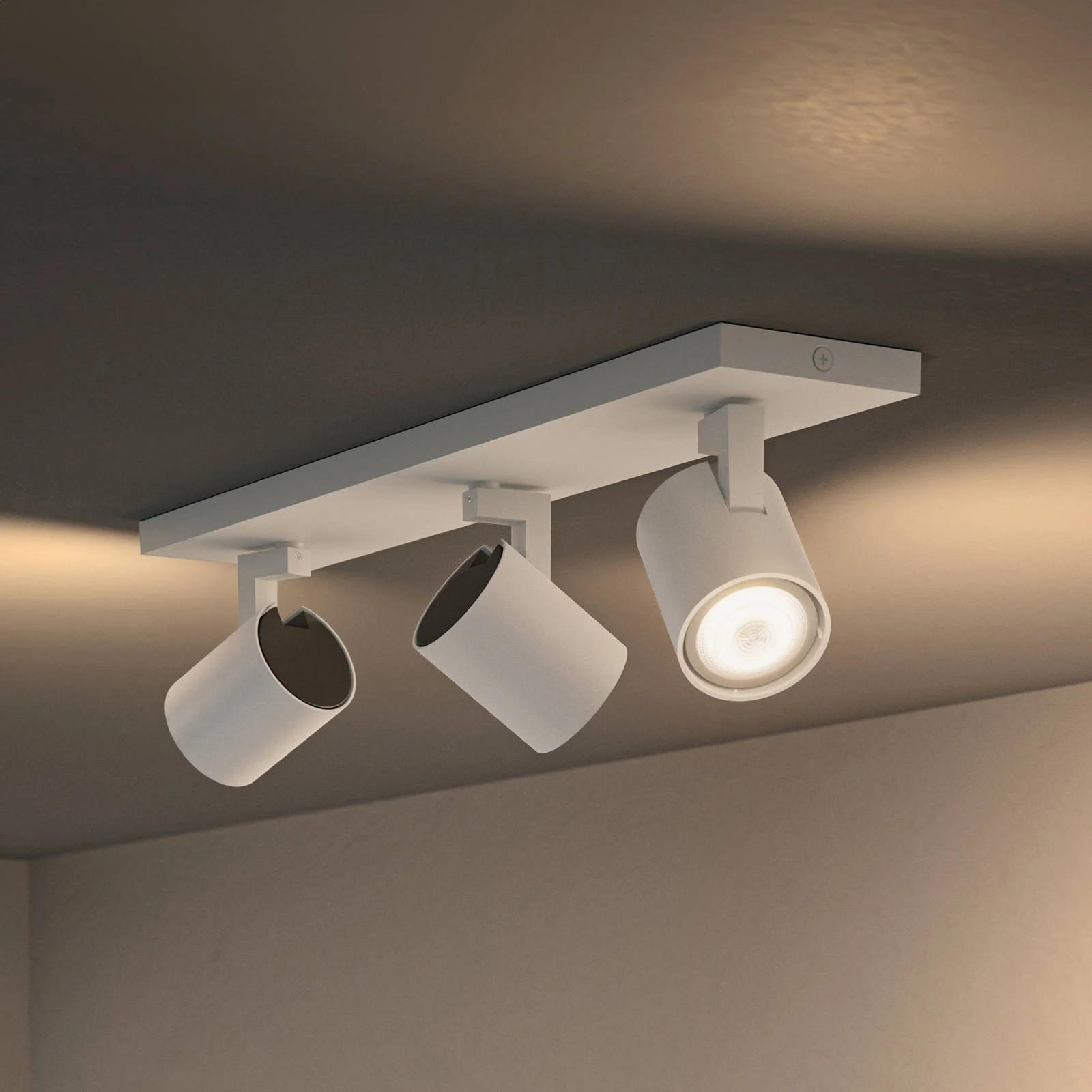 Philips Hue Runner LED-spot wit aluminium modern dimbaar
