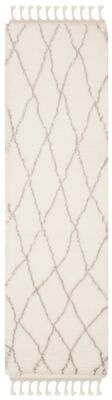 SAFAVIEH Hand-knotted Casablanca Shag Vivienne Tribal Wool Rug