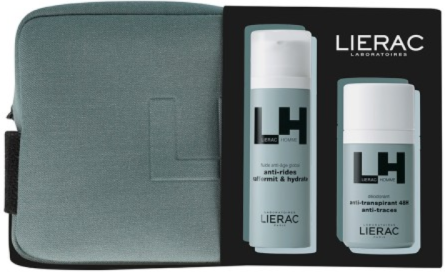 Lierac Homme Coffret Fluido Antienvelhecimento e Desodorizante