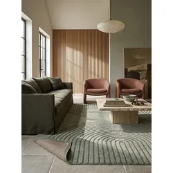 Teppich Pflegeleicht Grün 140x200 cm - MUOTA   Kadima Design
