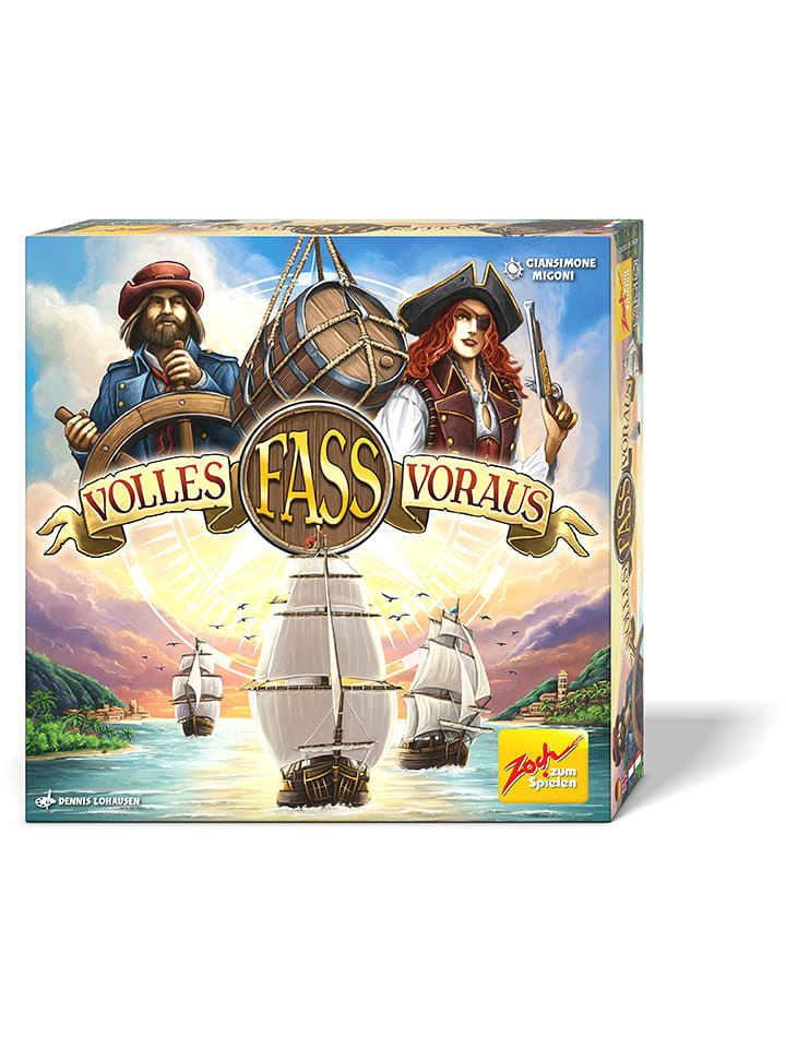 Noris Familienspiel "Volles Fass voraus" - ab 10 Jahren - onesize