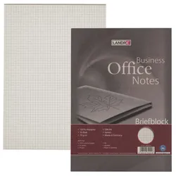 LANDRÉ® Briefblock DIN A4 kariert