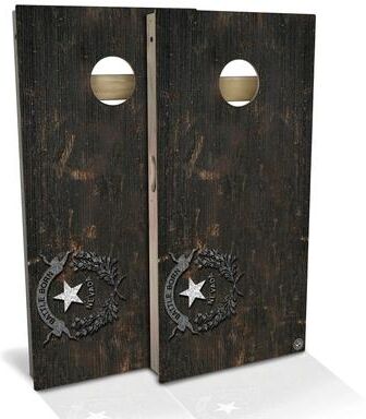 Skip's Garage Nevada Flag Vintage Outdoor Cornhole Board Set