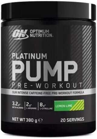 Optimum Nutrition On Platinum Pre Workout Pump 380 gr Lemon & Lime