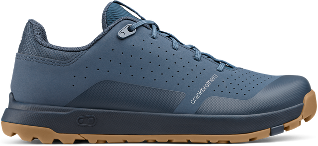 Crankbrothers Scarpe trail gravel bikepacking  spd MALLET TRAIL LACE BLUE