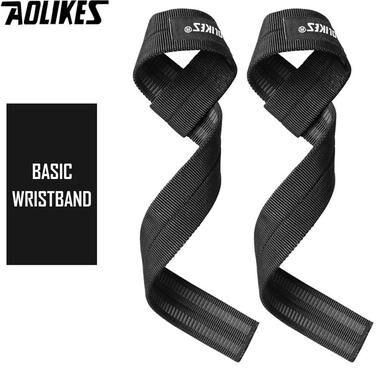 Inspire Essentials AOLIKES Weight Lifting Straps Antislip Deadlift Straps For Powerlifting Bodybuilding And Strength Training a