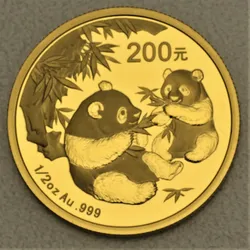 Goldmünze 1/2oz "Panda" 2006 (China)