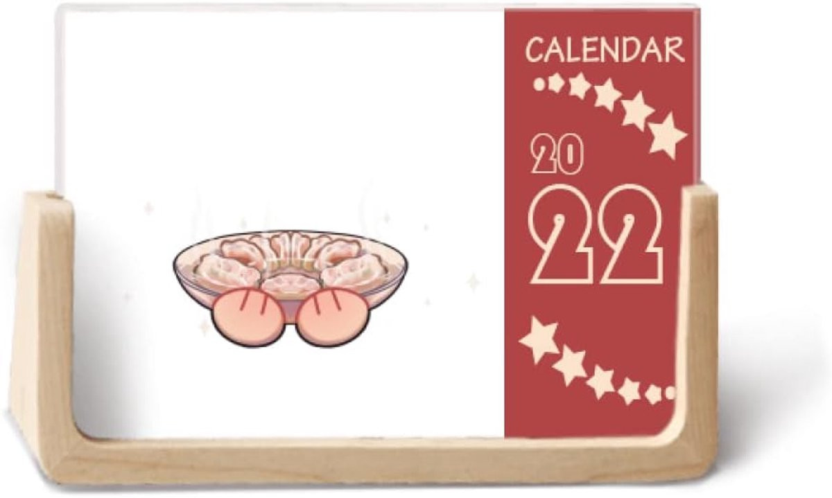 Houten Bureau Kalender Planner Fotolijst - 10.2 x 15.2 cm