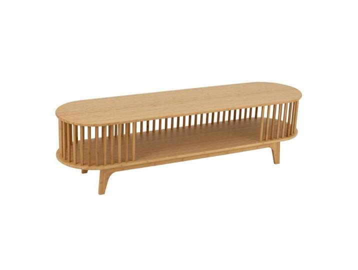 Meuble TV en Bambou  Live  150cm Naturel