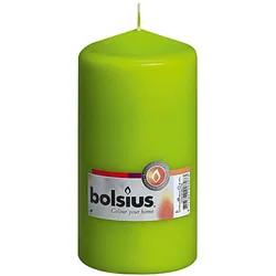 Bolsius, Kerzen, Stumpenkerze 15x7,8cm lemon (8x)