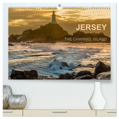JERSEY THE CHANNEL ISLAND (High Quality Premium Wall Calendar 2027 DIN A2 landscape),CALVENDO 12 Month Wall Calendar