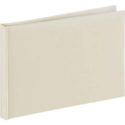 hama 00002727 Buch-Album Fine Art, 24x17 cm, 36 weiße Seiten, Sand