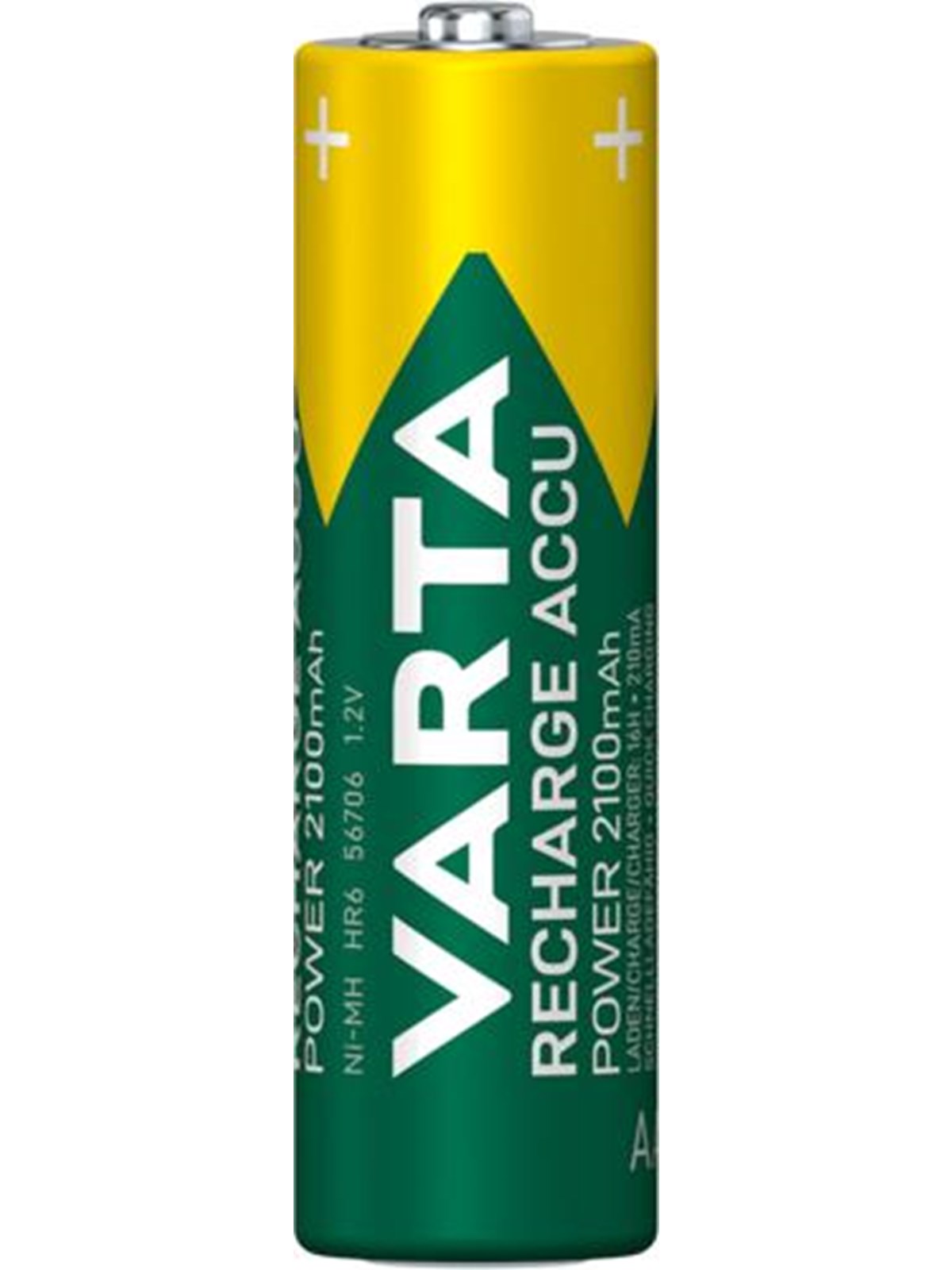 VARTA Rechargable Accu battery - 4 x AA type - NiMH