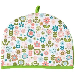 TEA COSY – Stoff-Teewärmer Retro-Blumen