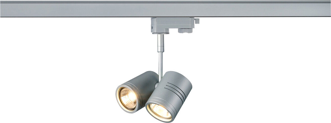 Slv Bima Ii Leuchtenkopf Für 3-Phasen Schiene, Silbergrau -Demoware- - Sale% Leuchten Für Heim Und Gewerbe